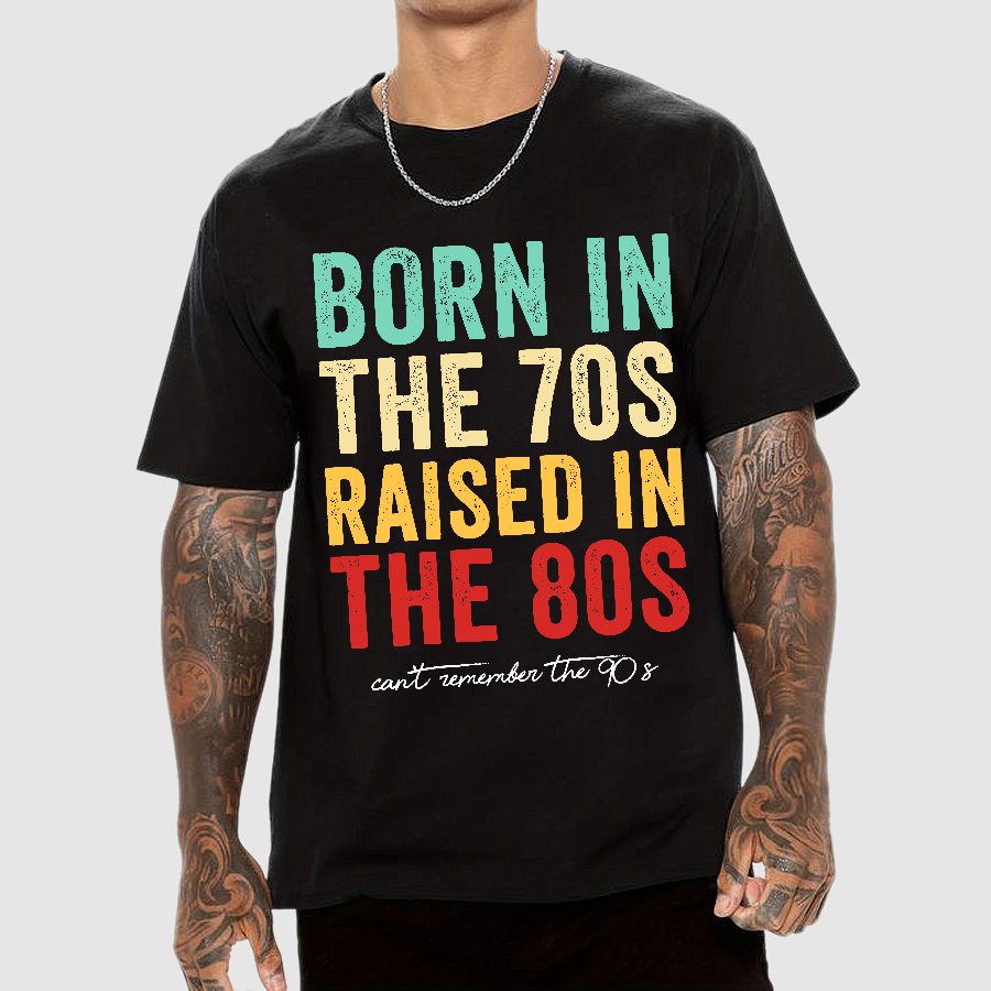 Raised in the 80s Geek T-Shirt