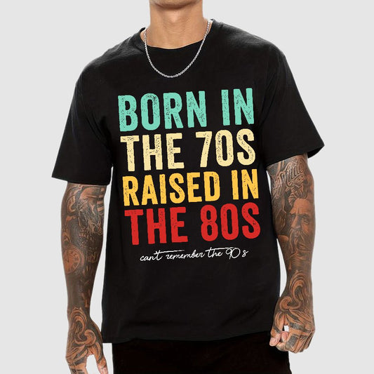 Raised in the 80s Geek T-Shirt