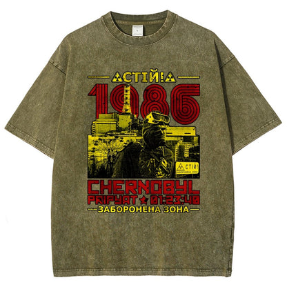 Chernobyl 1986 Vintage Distressed T-shirt