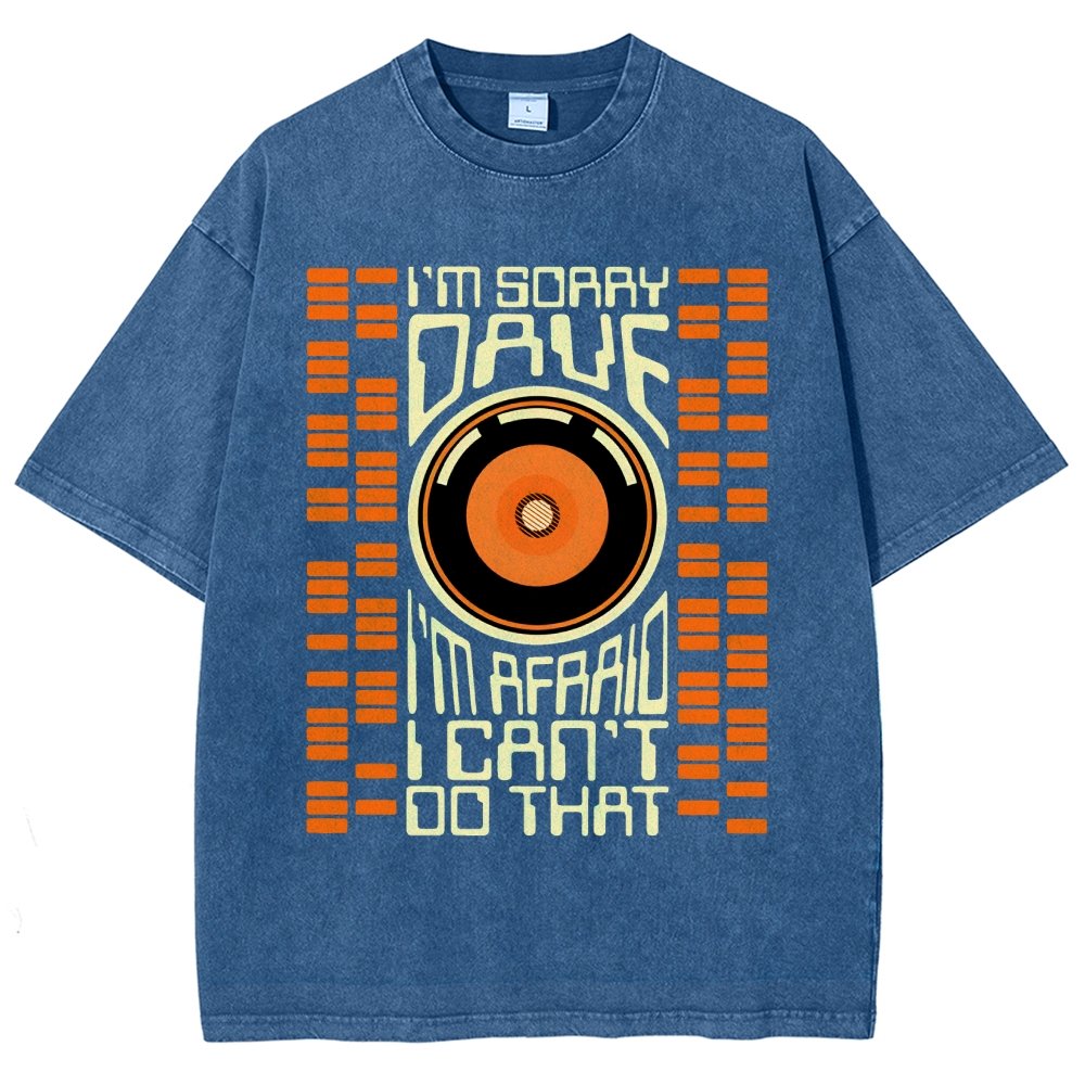 I'm Sorry Dave Vintage Distressed T-shirt