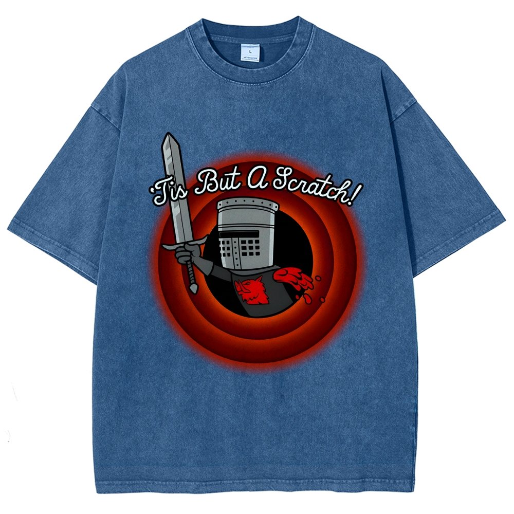 Tis But A Scratch, Folks! Vintage Distressed T-shirt