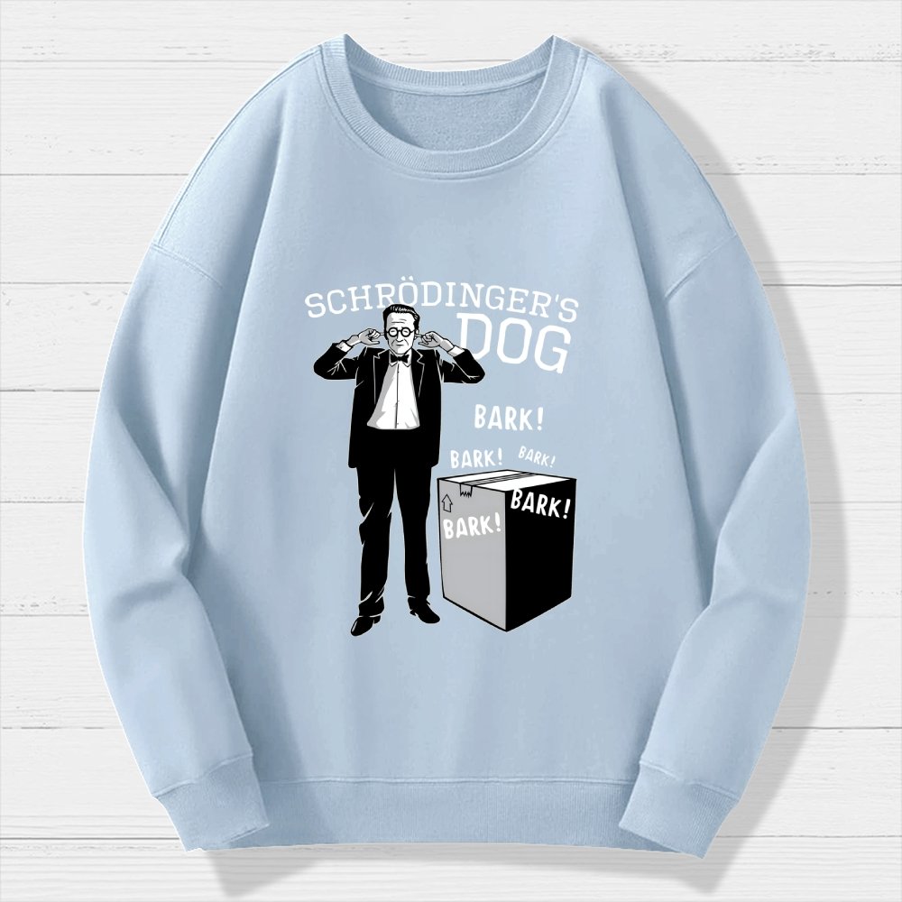 Schrodinger's Dog Geek Cotton Sweatshirt