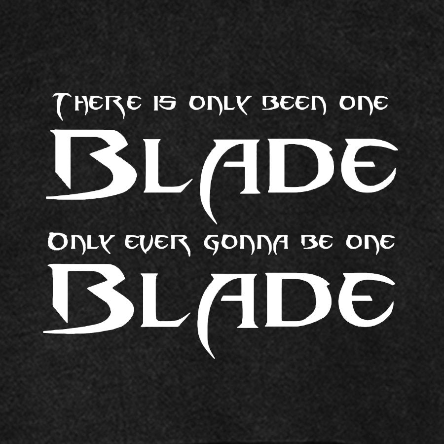 There Is Olny Been One Blade Vintage Distressed Hoodie