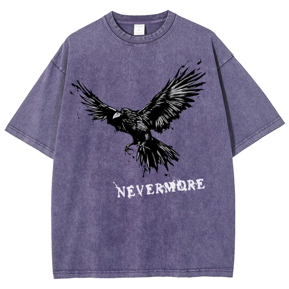 Nevermore Vintage Distressed T-shirt