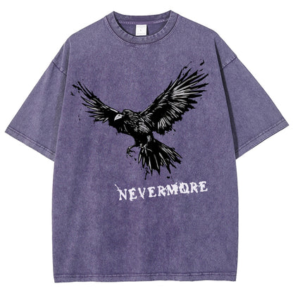 Nevermore Vintage Distressed T-shirt