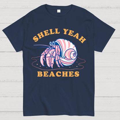 Shell Yeah Beaches Geek T-Shirt