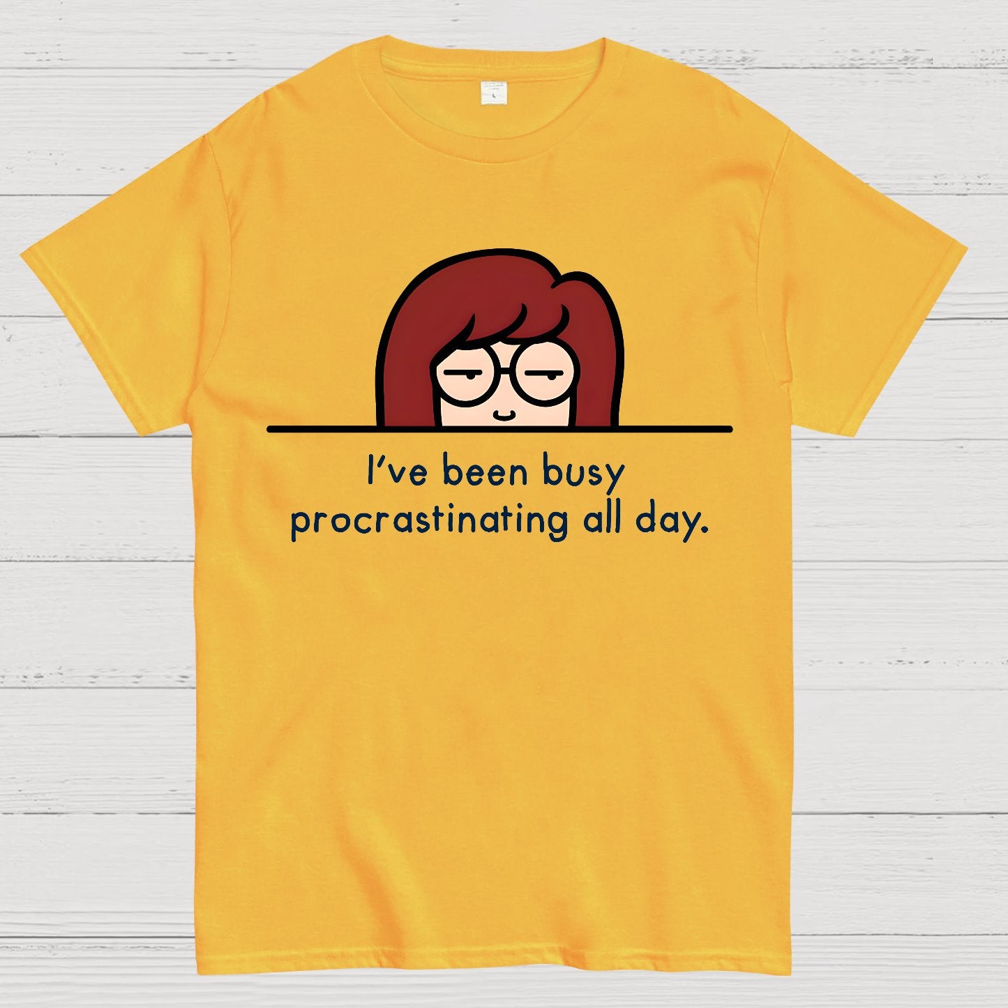 Busy Procrastinating. Sarcasm Geek T-Shirt