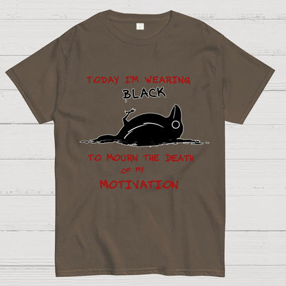 Today I'm wearing black Geek T-Shirt
