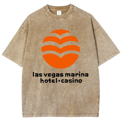 Marina Hotel & Casino - Vintage Las Vegas Vintage Distressed T-shirt