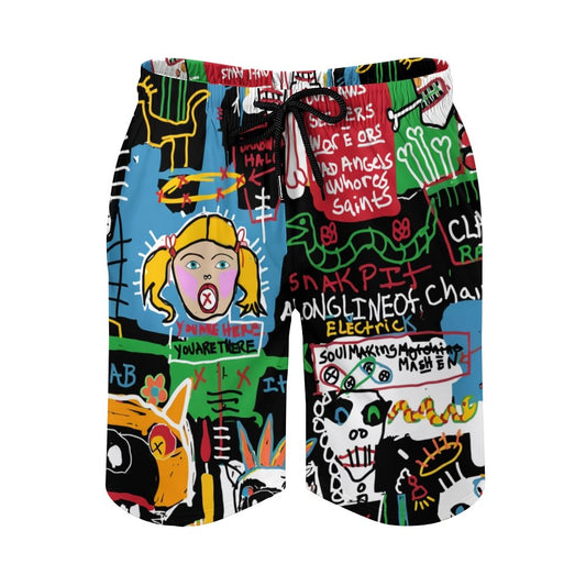 Vintage Graffiti Geek Shorts