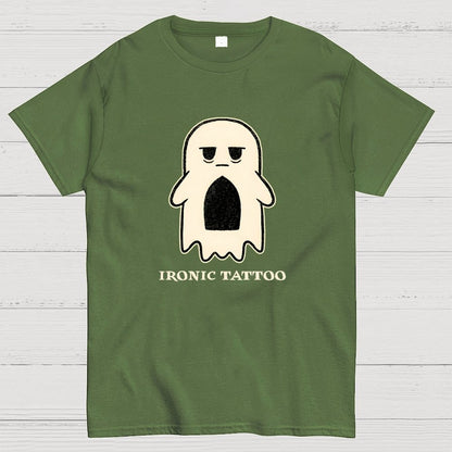Ironic Tattoo Geek T-Shirt