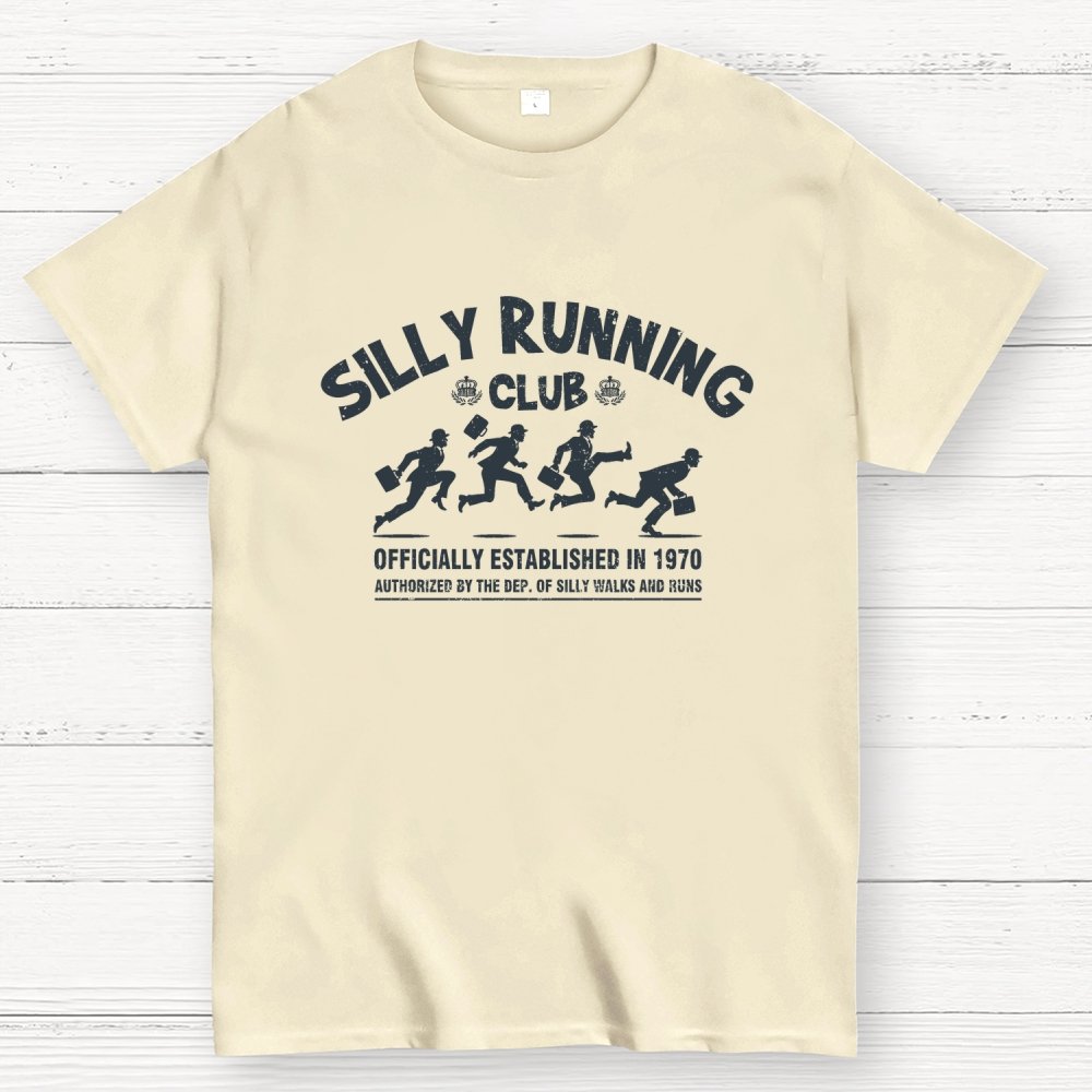Funny Silly Running Club Geek T-Shirt