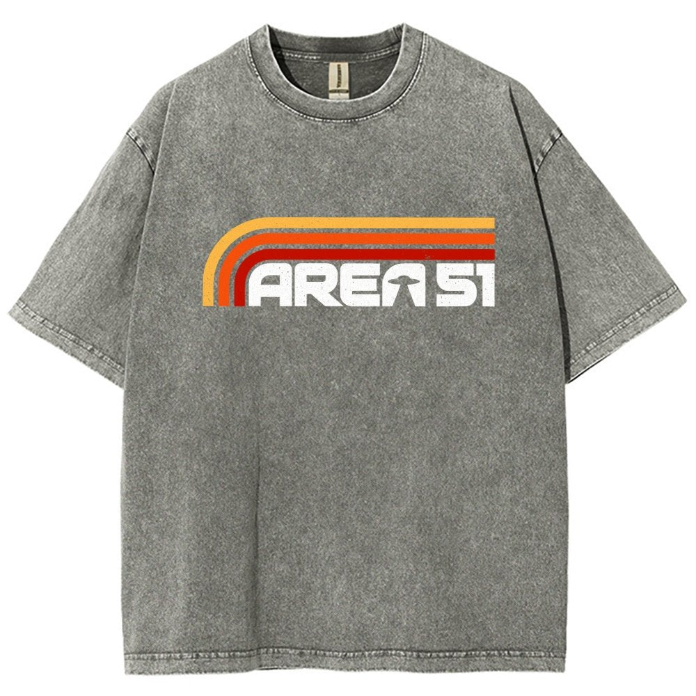 Area 51 Vintage Distressed T-shirt