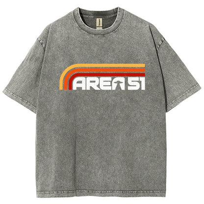 Area 51 Vintage Distressed T-shirt