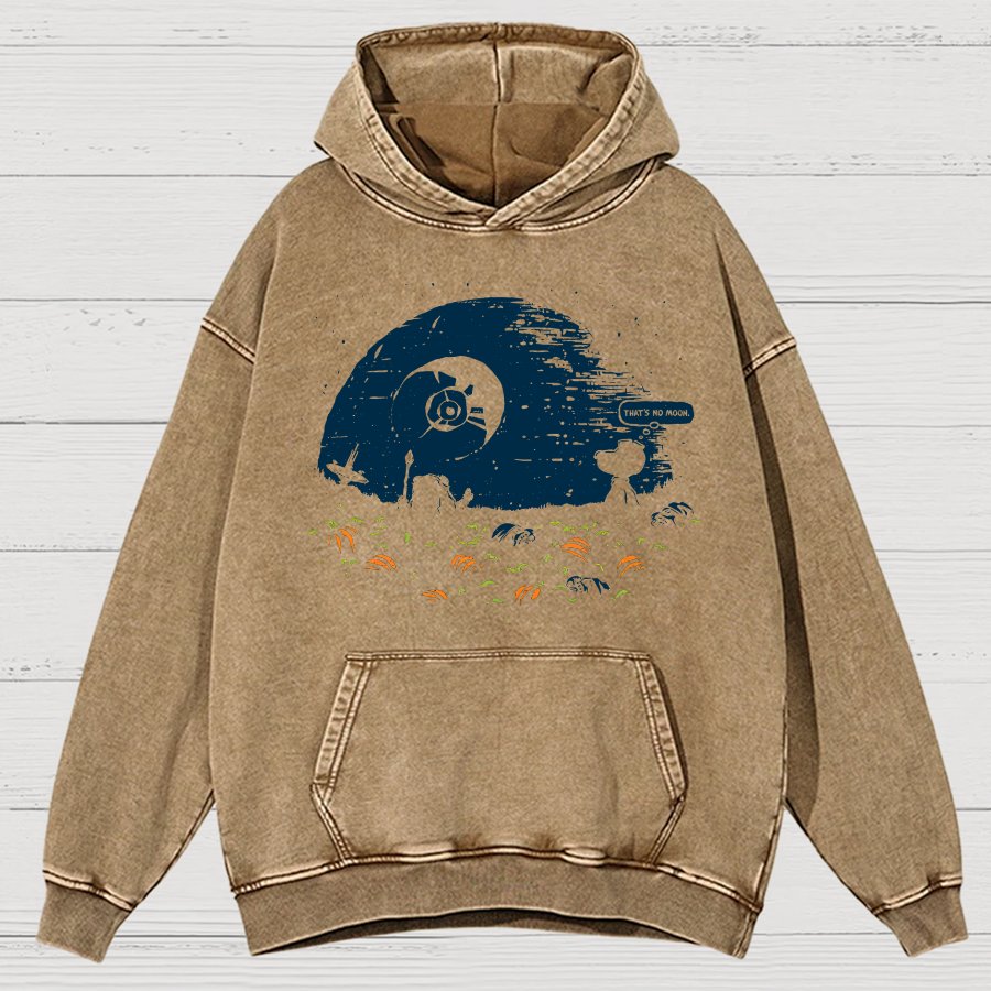 That's No Pumpkin Vintage Distressed Hoodie