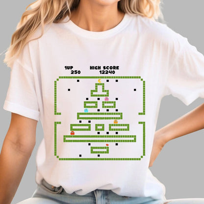 Arcade Christmas Geek T-Shirt