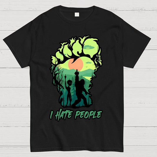 I Hate People Unisex Geek T-Shirt