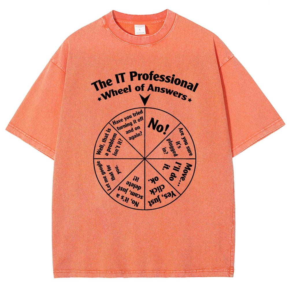 Funny Tech Support IT Support Department Vintage Distressed T-shirt