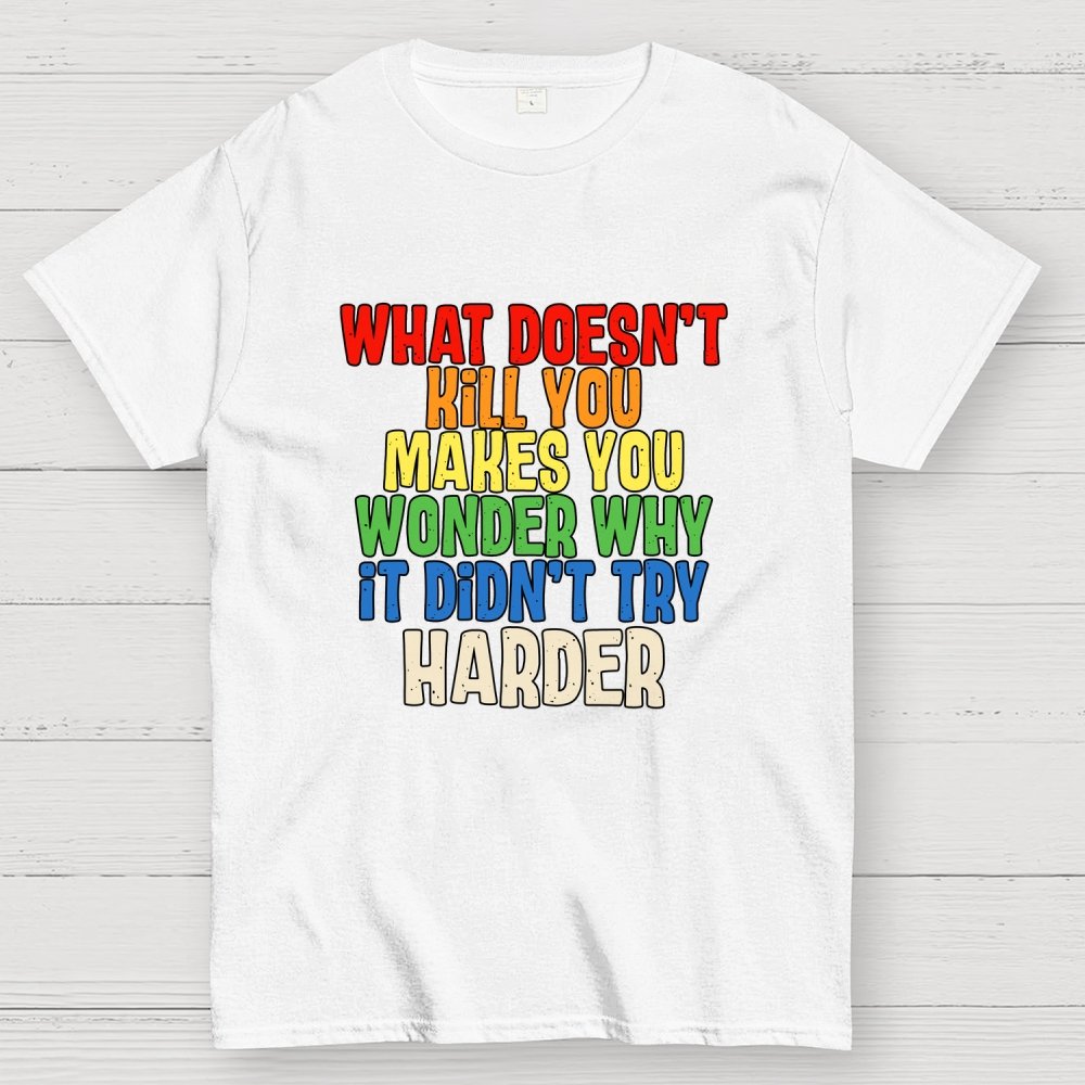Try Harder Geek T-Shirt