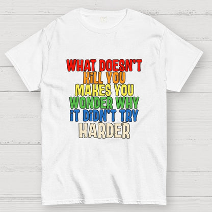 Try Harder Geek T-Shirt
