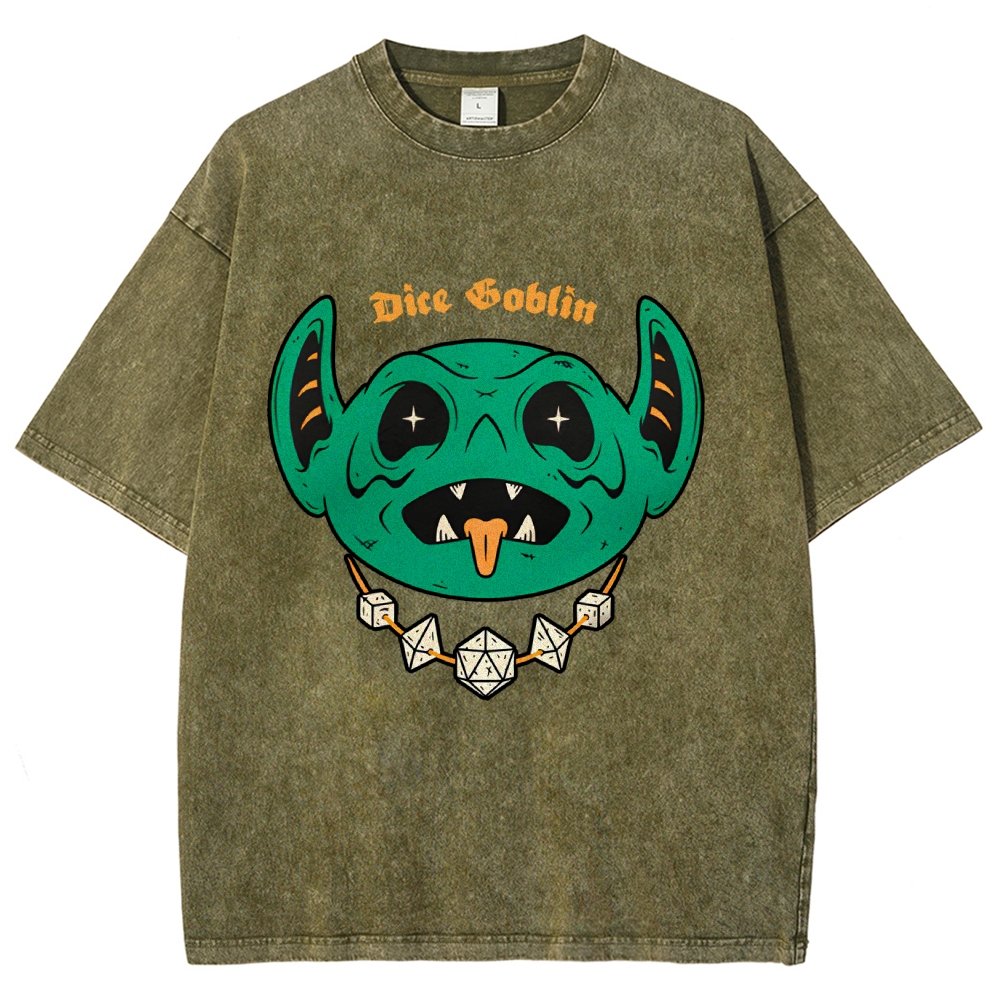 Dice Goblin Vintage Distressed T-shirt