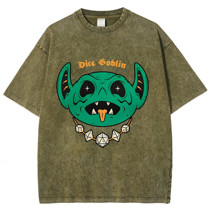 Dice Goblin Vintage Distressed T-shirt