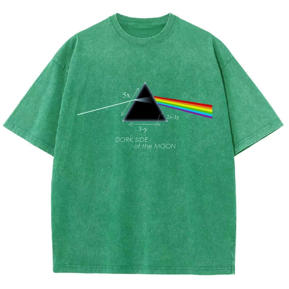 Dork World Of The Moon Vintage Distressed T-shirt