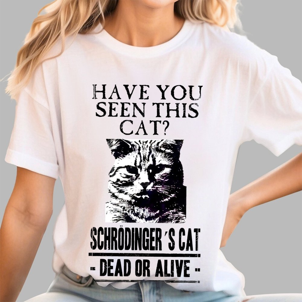 Schrödinger's Cat Geek T-Shirt