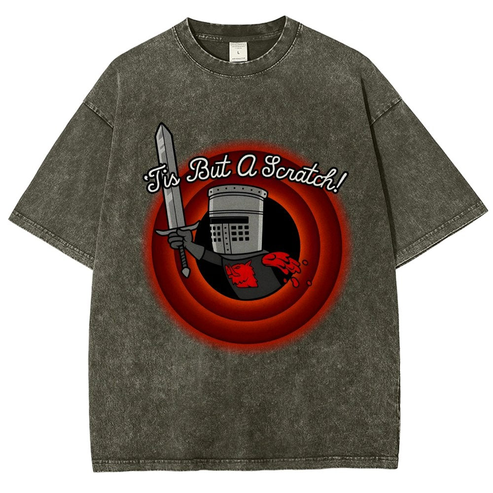 Tis But A Scratch, Folks! Vintage Distressed T-shirt