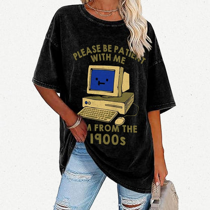 Please be Patient With Me Vintage Distressed T-shirt