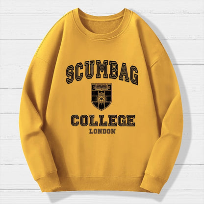 Scumbag College Geek Cotton Sweatshirt 2511001404