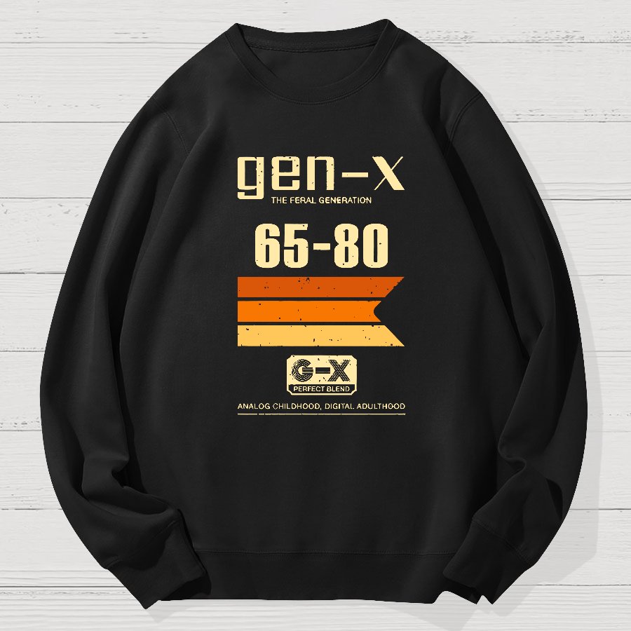 Feral Memories Geek Cotton Sweatshirt