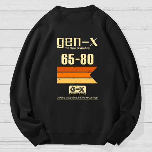 Feral Memories Geek Cotton Sweatshirt