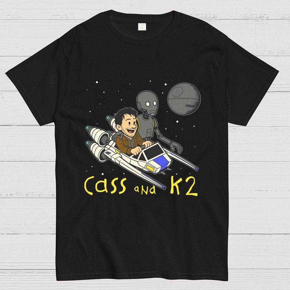 Cass And K2 Geek T-Shirt
