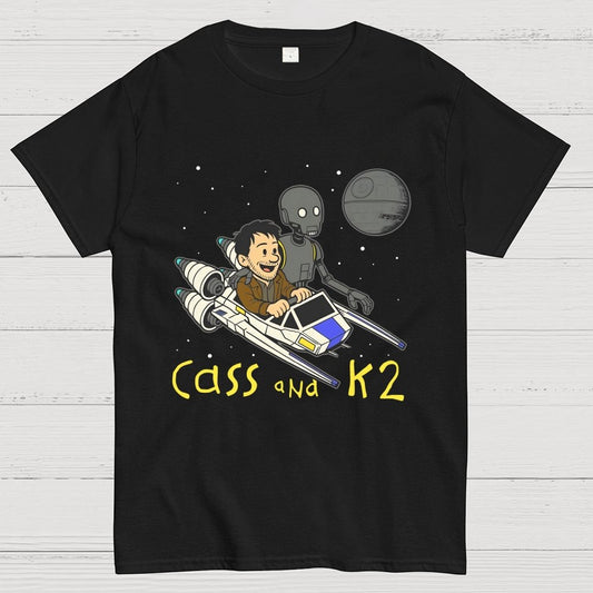 Cass And K2 Geek T-Shirt