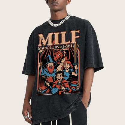 Vintage RPG Crew Joke Vintage Distressed T-shirt