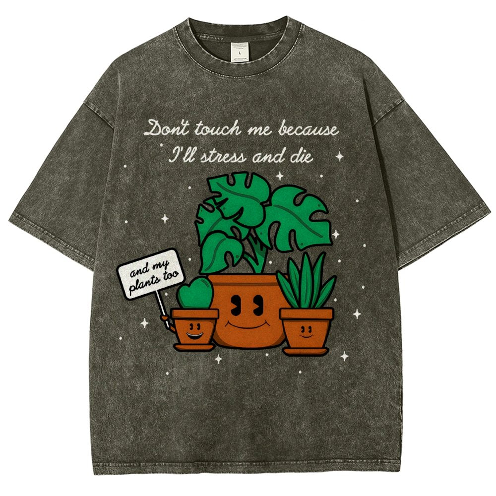 Stress And Die Vintage Distressed T-shirt