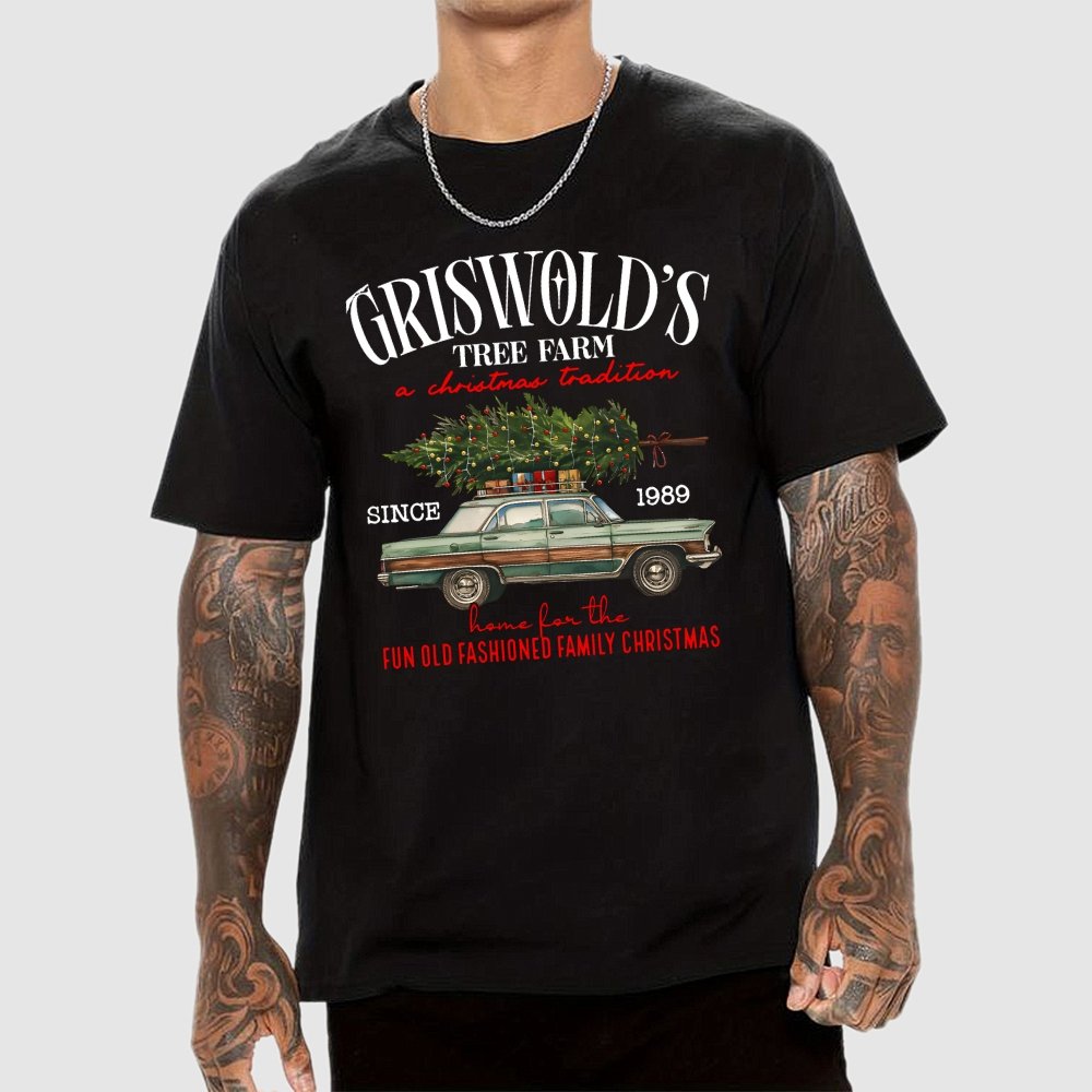 Holiday Tree Farm Geek T-Shirt