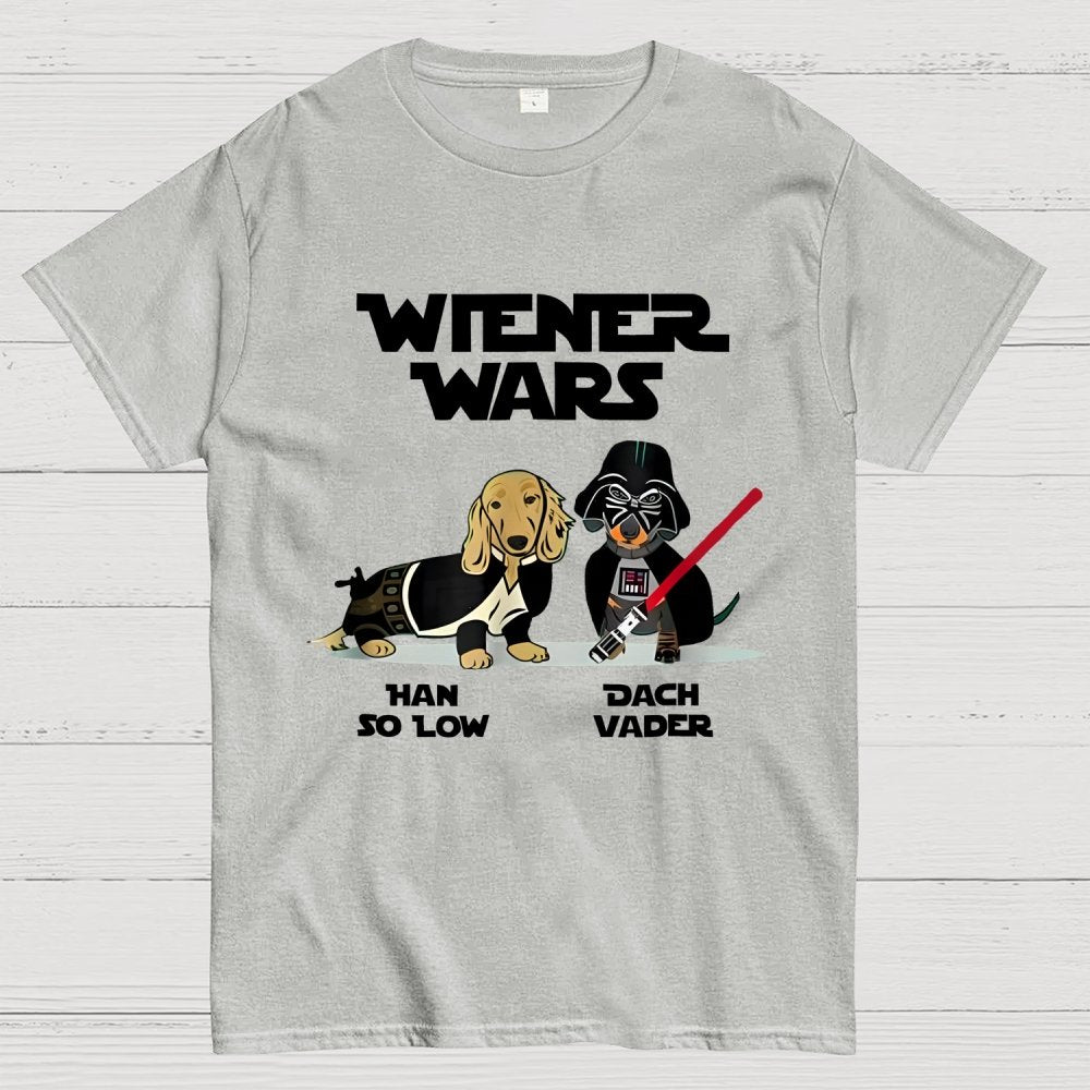 Wiener Wars Funny Dachshund Geek T-Shirt