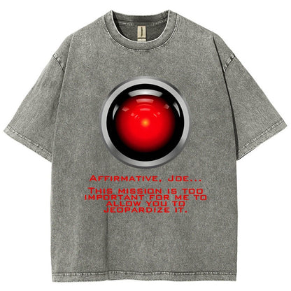 This mission is too important for me to allow you to jeopardize it Vintage Distressed T-shirt