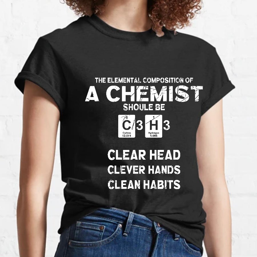 The Elemental C3H3 Geeky T-Shirt