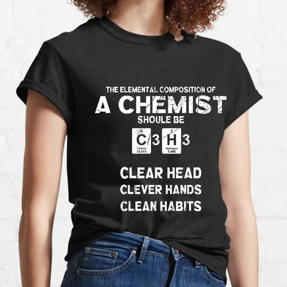 The Elemental C3H3 Geeky T-Shirt