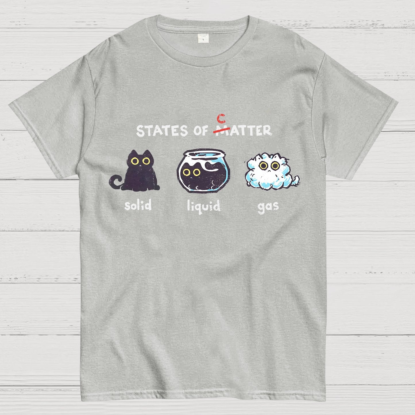 States of Catter Geek T-Shirt