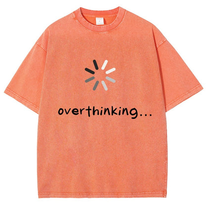 Overthinker Vintage Distressed T-shirt