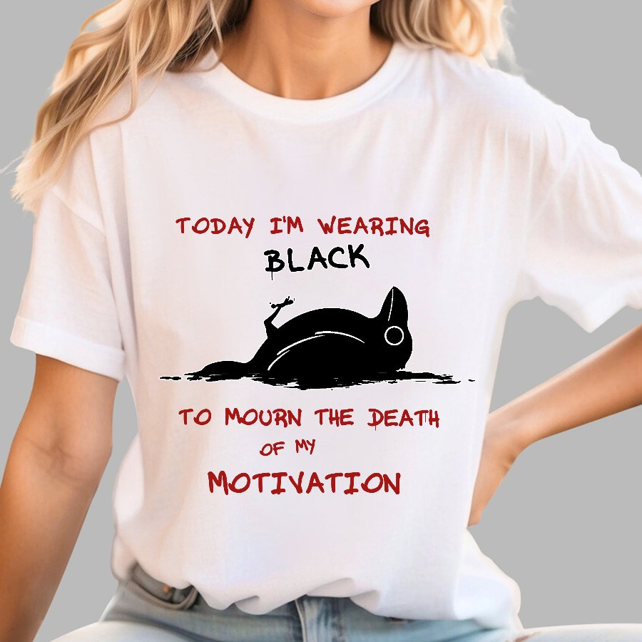 Today I'm wearing black Geek T-Shirt