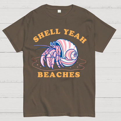 Shell Yeah Beaches Geek T-Shirt