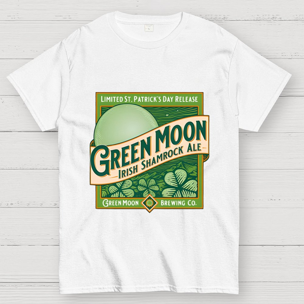 Green Moon Geek T-Shirt