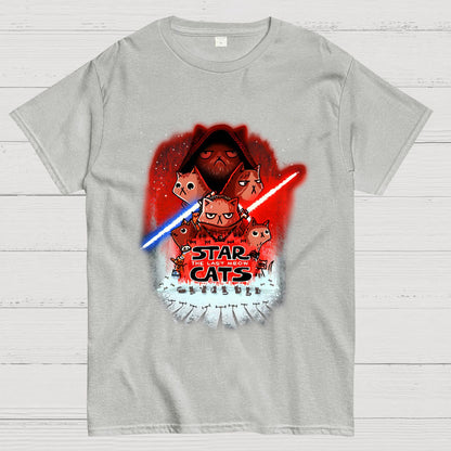 Star Cats The Last Meow Geek T-Shirt