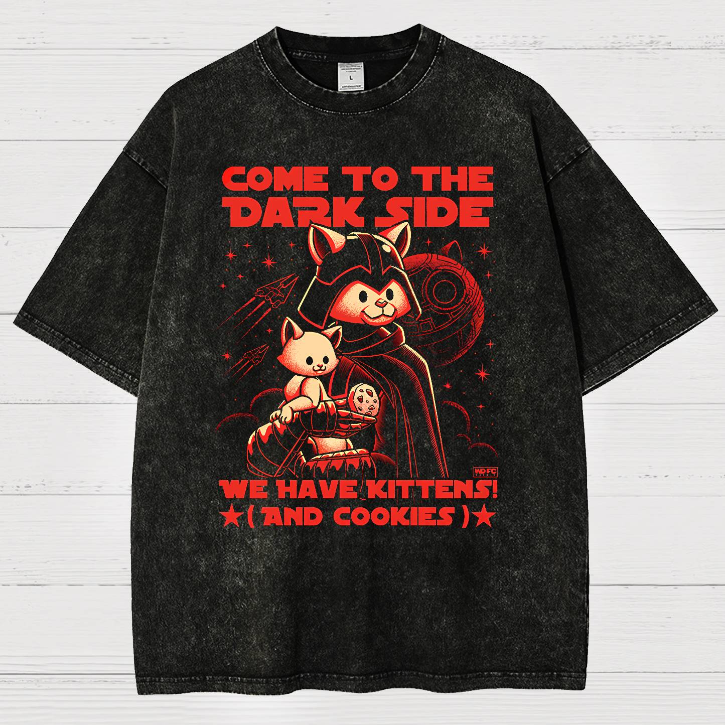 We Have Kittens and Cookies. Funny Vintage Distressed T-shirt