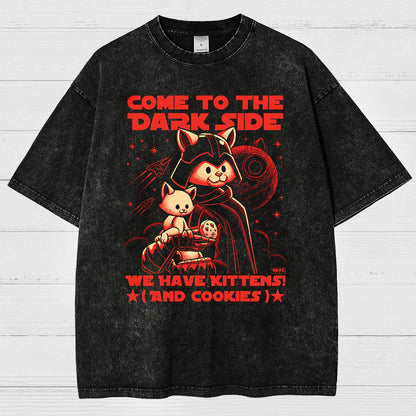 We Have Kittens and Cookies. Funny Vintage Distressed T-shirt